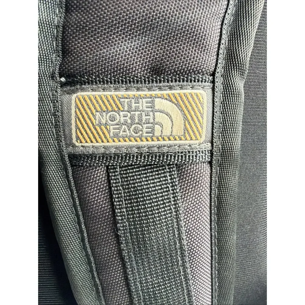 The North Face Modem Backpack Laptop School Travel Gray/Green Adjustable Straps